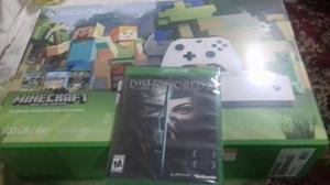 Xbox One S 500 Gb Minecraft + Juego Extra + 14 Dias De Live
