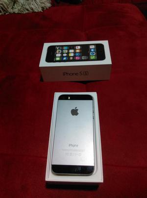 iPhone 5s color gris 16GB liberado y libre de Icloud Con