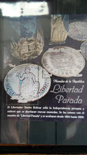 Estampillas Hoja Monedas Peru