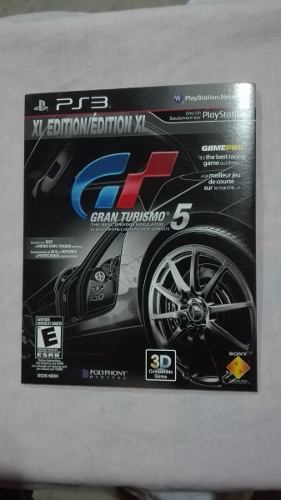 Juego Ps3 - Gran Turismo 5 - Xl Edition - Como Nuevo 9/10