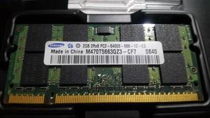Memoria Samsung Ram Ddr2 2gb Laptoppcmhz