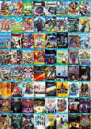 Pack Juegos Digitales Para Wii U. Oferta Originales 