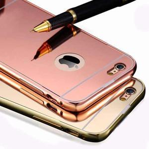 Case Bumper Aluminio Espejo Iphone 4s 5c 5s 6 6s Plus + Pen