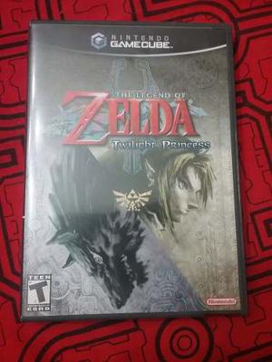 Juego Gamecube Zelda Twilight Princess Nintendo Completo