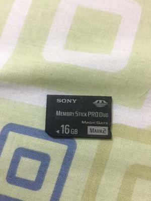 Memory Stick Pro Dúo 16 Gb Original