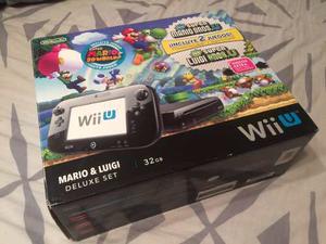 Nintendo Wii U Poquisimo Uso + 2 Juegos Precio Imbatible!!!