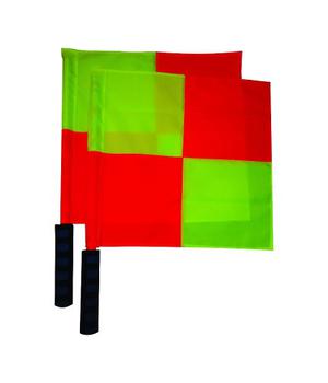 Par Banderines Para Juez De Linea - Arbitro Asistente Futbol
