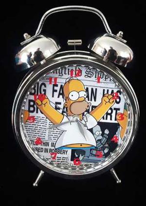 Reloj Despertador Estilo Vintage Homero Simpon Brazos Abiert