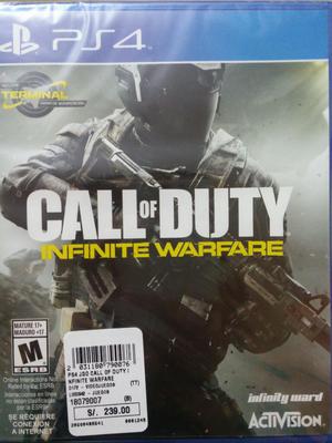 Call Of Duty Infinite Warfare Nuevo Ps4