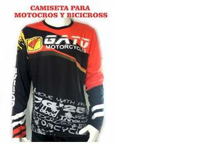 Camiseta Motocross Y Bicicross Personalizadas