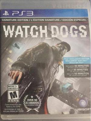 JUEGO ORIGINAL DE PS3, WATCH DOGS 