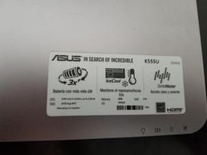 Laptop Asus Core I5 de 3ra Generacion