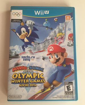 Mario And Sonic Olympic Winter Games Wii U