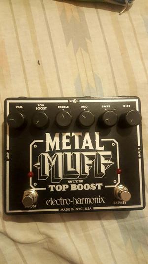 Metal Muff Distorcion para Guitarra