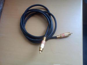 cable para subwoofer activo / 1.80 cm /sony,aiwa etc.