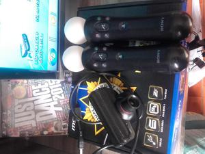 mandos move con camara pack ps3