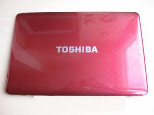 notebook TOSHIBA, perfecto estado color rojo de 14 pulgadas