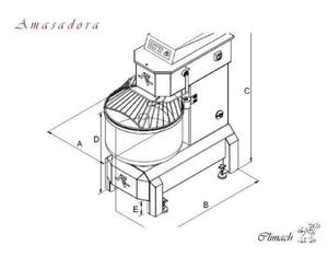 Amasadora Sobadora