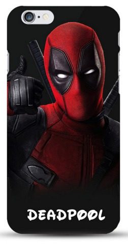 Case Funda Marvel - Iphone 6 6s Modelo Deadpool 001