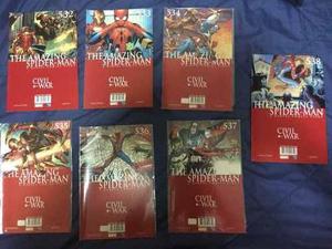Comic Spiderman: Saga Civil War Peru 21completo