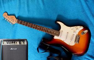 Guitarra Eléctrica Amplificador Y Cable 550 S/