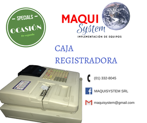 OCASIÓN REGISTRADORA SEGUNDA