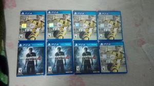 Ps4 Uncharted 4 Fifa  Originales