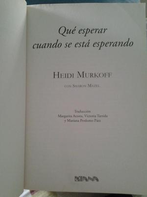 libro de Heidi Murkoff