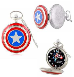 Cadena Reloj De Capitán América