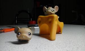 DUO DE RATONES LITTLE PET SHOP