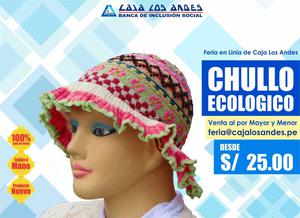 Feria en linea de Caja los Andes Chullo Ecologico