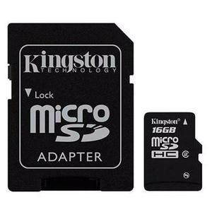 Memoria Micro Sd Microsd 16 Gb 16gb Kingston Clase 10 Vuela!