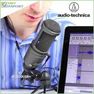 Microfono Condensador Usb Audiotechnica Atusb+ Nuevo