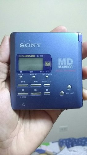 Sony Mini Disc Walkman Mz-r55 Digital Mega Bass Japan