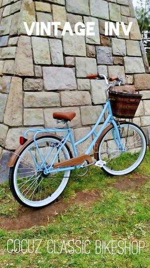 de Paseo Vintage Bicicleta Mujer 26 Nuev