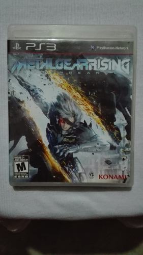 Juego Ps3 - Metal Gear Rising Revengeance - Como Nuevo 9/10