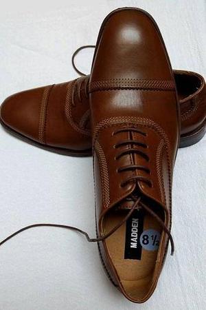 MADDEN, Zapatos De Vestir Para Caballero, Cuero Marrón 8½