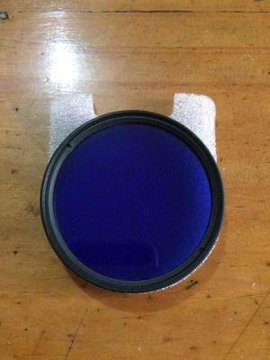 Filtro Azul 58mm Marca Captor
