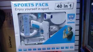 Kit Sports Pack Para Nintendo Wii - 40 En 1
