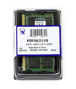 Memoria SODIMM KINGSTON 8GB DDR3L Mhz 1.35V LAPTOP