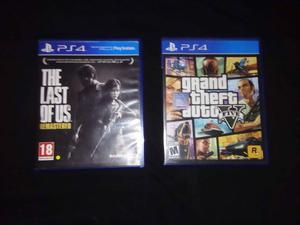The last of us y The grand theft auto V 2x1