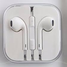 Audífonos Earpods Iphone Con control de volumen y Microfono