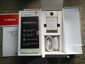 Huawei P10 en Caja con Sus Accesorios