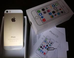 iPhone 5S Gold/Oro Como Nuevo. Libre.