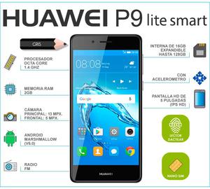 Huawei P9 Lite Smart 16 Gb Ram 2gb Negrogris [original]
