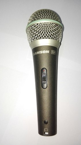 Microfono Samson Q6 Dinámico Cardiode Con Interruptor