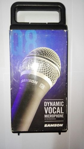 Microfono Samson Q8 Dinámico Super Cardiode Voz O Instrumen
