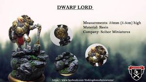 Miniatura - Dwarf Lord - Hobbies - Pintado