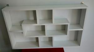 Repisa Decorativa Melamine Blanco