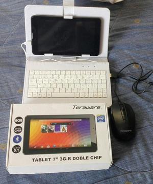 Tablet 7 3GR doble chip con accesorios NUEVO